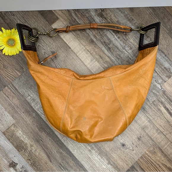 Mimco Supple Leather Shoulder Bag